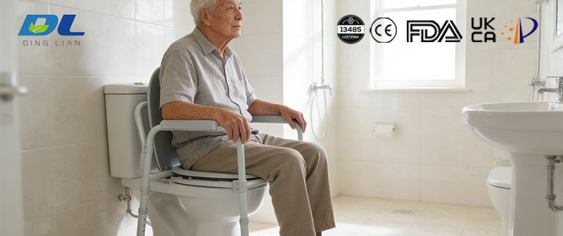 Commode Chair for Elderly Care