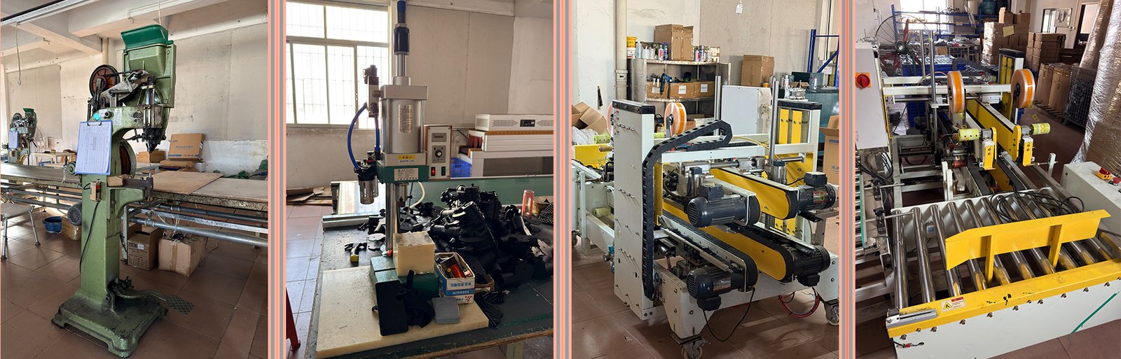 Rehabilitation equipment manufacturing and testing area