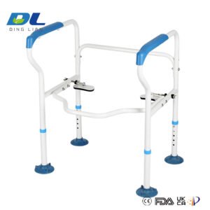 Textured, non-slip handgrip surface on DL-2015 rail