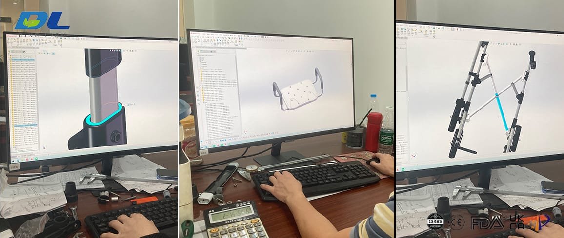 Rehabilitation equipment R&D and design process