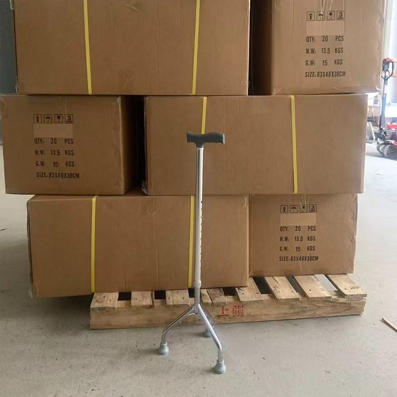 DL-5077 tripod walking cane outer carton packaging details